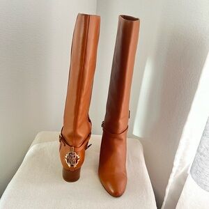 Roberto Cavalli Brown Heeled Boots